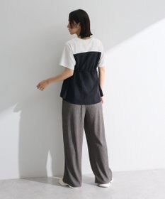 Green Parks ビスチェドッキングドロスト５分袖プルオーバー