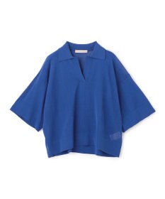 UNFILO フロスティコットン スキッパーニット