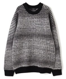 JOSEPH HOMME ヘアリーグラデーション　クルーネックニット