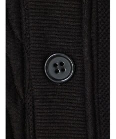 CRAFT STANDARD BOUTIQUE ケーブル柄カットカーディガン1