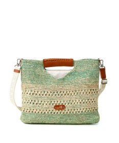 IBIZA ラフィア　2WAYバッグ