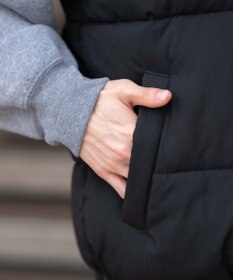 WEGO 【25年秋冬新作/ユニセックス着用ITEM/MLサイズ展開】2WAYパファーベスト