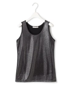 ICB 【洗える】シャイニータンクトップ カットソー