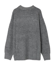 Green Parks ｆｕｗａっとメランジ前後差ニットプルオーバー