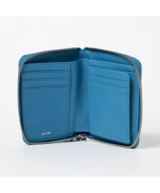 UNBILLION ペルケ perche / ドット型押しラウンドパームフィット財布