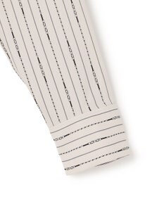 ICB 【新色追加・WEB限定】BackSatinAmunzen キーネックブラウス