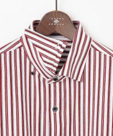 JOSEPH ABBOUD 【キングサイズ・ストレッチ・イージーケア】ジャージーストライプシャツ