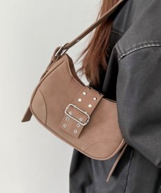 WEGO マルチWAYハーフムーンベルトバッグ