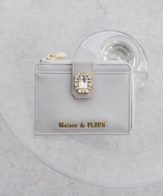 Maison de FLEUR 配色ビジューフラグメントケース