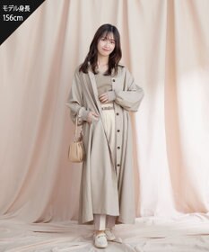 Tiaclasse 【洗える】刺繍リブニットトップス