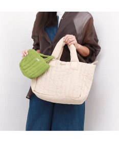 UNBILLION 【テレビ ドラマ着用アイテム】カシュカシュ cachecache / 親子キルティング刺繍トートバッグ