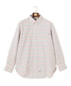 J.PRESS MEN コットンネル タッタソールシャツ/B.D