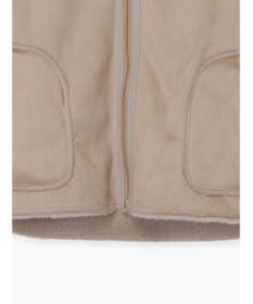 Te chichi リバーシブルファームートンブルゾン