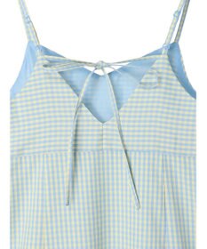 earth music&ecology チェックマーメイドキャミワンピース