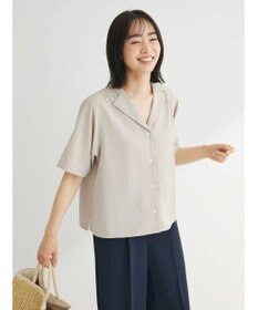 Green Parks 接触冷感　開襟シャツ