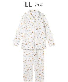 tsumori chisato SLEEP ツモリチサト パジャマ キルトニット素材(本体) あったか 長袖 長ズボン レディース UDW404 /ワコール