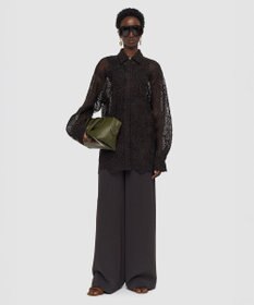 JOSEPH コードレース クロシェ　ブラウス