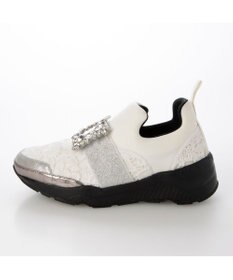 MODE ET JACOMO <carino>ビジューバックル厚底スニーカー