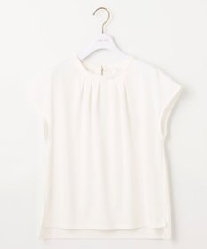 ANY SIS S 【UVカット・接触冷感・撥水・汗ジミ防止】プレーティングジャージー フレンチスリーブ カットソー