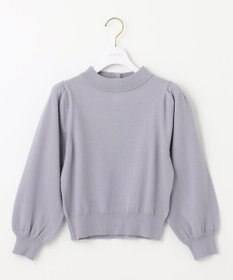 ANY SIS S 【低身長企画】バックパール調ポイント ニット