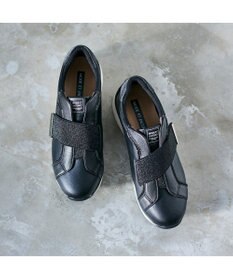 MODE ET JACOMO <MODE ET JACOMO>きれいめ厚底ベルクロスニーカー