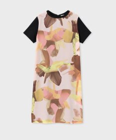 Paul Smith 【洗える】Floral Paint Studies コンビ ドレス