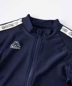 OP／FILA 【Kappa】ラインデザイン長袖ZIPラッシュガード