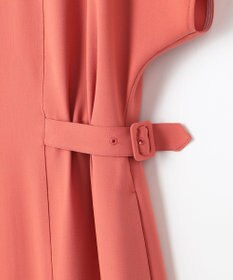 23区 L 【撥水加工/洗える】キューティクルストレッチツイル ワンピース