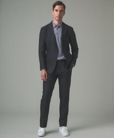 GOTAIRIKU オリジナル設計【洗える/チクチクしにくい/ピリングしにくい】イタリア糸 ハイゲージ  ニットポロ_WOOL100%