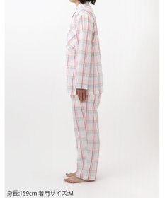 ワコール／睡眠科学 パジャマ 長袖 長ズボン 綿混(本体) 上下セット 前開き レディース YDX342 睡眠科学／ワコール