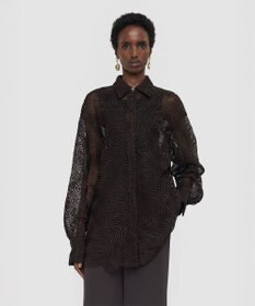 JOSEPH コードレース クロシェ　ブラウス