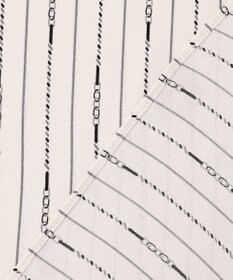 ICB 【新色追加・WEB限定】BackSatinAmunzen キーネックブラウス