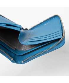 UNBILLION ペルケ perche / ドット型押しラウンドパームフィット財布