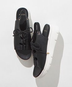 ANY SIS 【23.5~24.0cm】レースアッププラットフォーム サンダル