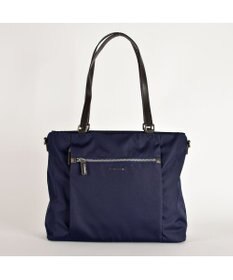 LA BAGAGERIE コーデュラ×リサイクルレザー　スクエアトート