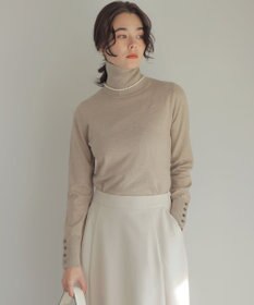 組曲 ニューシックタートル ニット ベージュ系