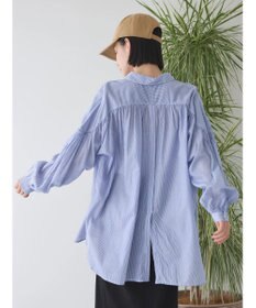 AMERICAN HOLIC カルゼギャザーシャツチュニック