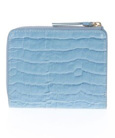 LANVIN en Bleu マゼンダ Lファスナー二つ折り財布