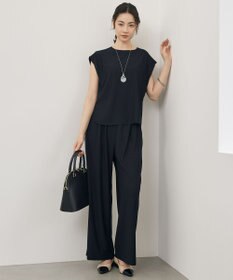 自由区 【WEB先行販売】ストレッチアムンゼンフレンチスリーブ カットソー