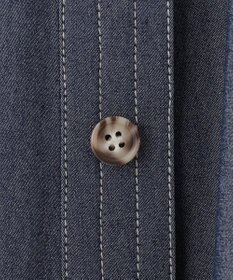 ANY SIS L 【洗える】ライトデニムライクシャンブレー スカート