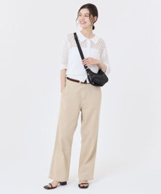 LeSportsac MINI HOBO CROSSBODY/ブラックシャイン