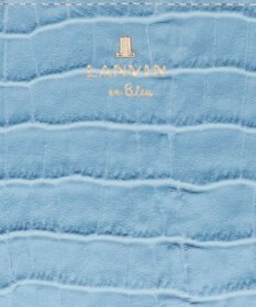 LANVIN en Bleu マゼンダ Lファスナー二つ折り財布