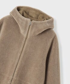 GRACE CONTINENTAL ウールボアムートンフードコート