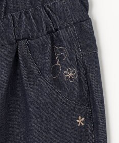 組曲 KIDS 【150-160㎝】シンフォニー デニムニットパンツ