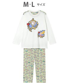 tsumori chisato SLEEP ツモリチサト パジャマ 綿100%(本体) 天竺素材 長袖 長ズボン レディース UDX591 /ワコール
