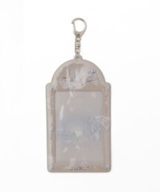 WEGO 【痛バ＆推し活グッズ】ラメクリアカラーモチーフカードホルダーキーホルダー