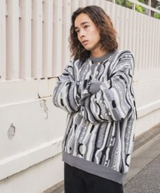 WEGO 3Dニットプルオーバー