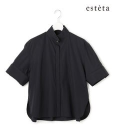 23区 【エステータ】THOMAS MASON ダブルカフス ハーフスリーブシャツ