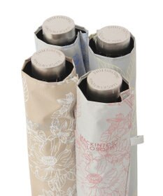 MOONBAT 【 遮光率100％/遮熱/UV/軽量】MACKINTOSH PHILOSOPHY(マッキントッシュフィロソフィー)晴雨兼用日傘 ドローイングフラワー Barbrella バーブレラ 折りたたみ傘 フワクール生地使用