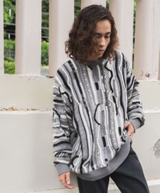 WEGO 3Dニットプルオーバー